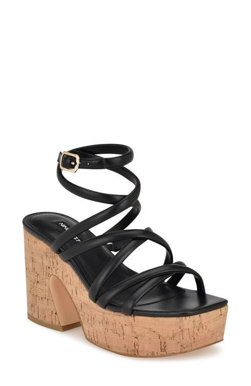 Nine West Corke Ankle Strap Platform Sandal Product Image