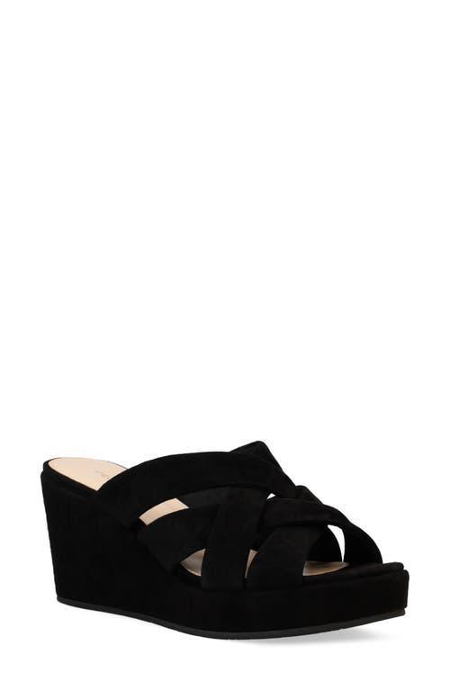 Pelle Moda Wilona Platform Wedge Slide Sandal Product Image