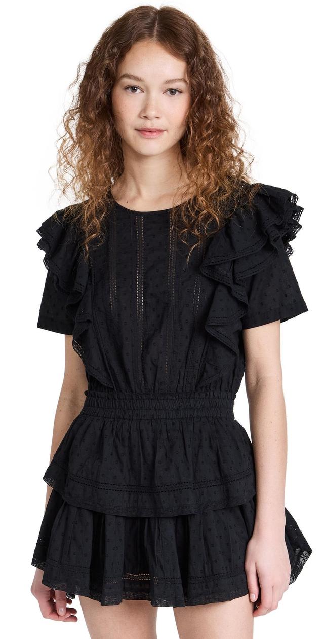 Womens Natasha Flounce Tiered Dress Product Image