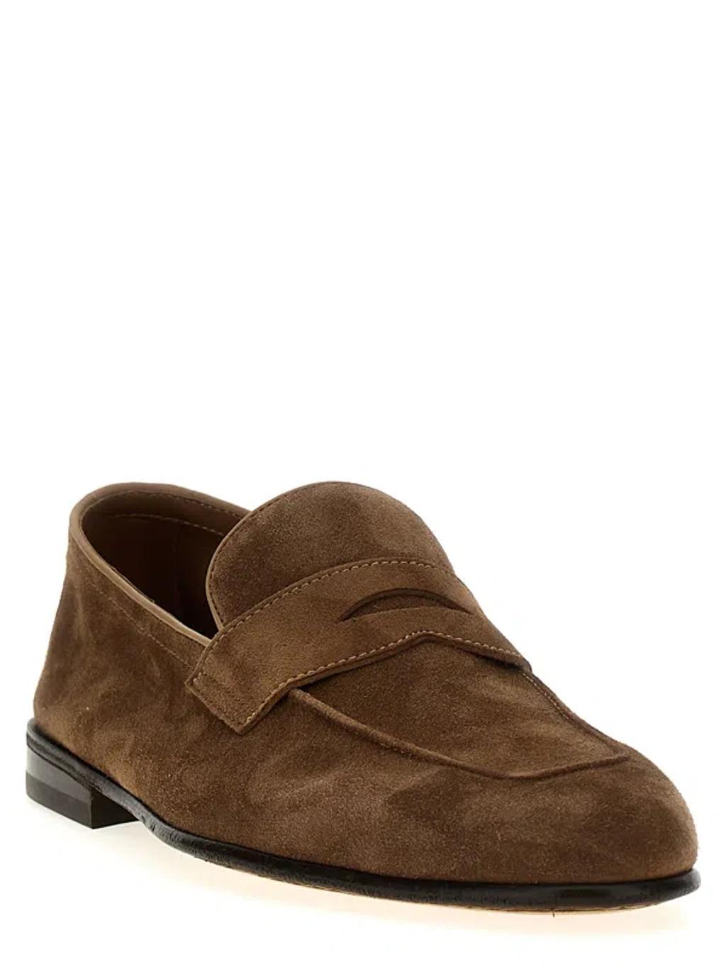 BRUNELLO CUCINELLI Loafers  Men Color Brown Product Image