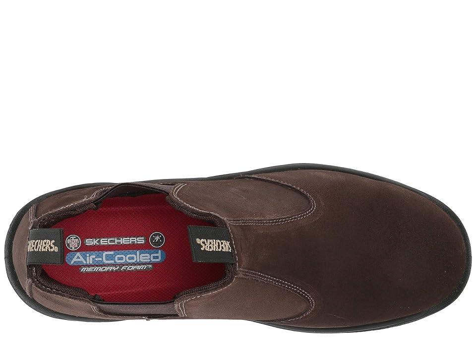 SKECHERS Work Tapter Steel Toe Men's Shoes Product Image