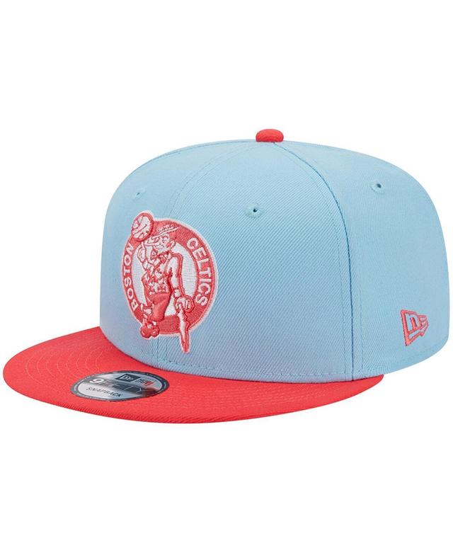 Mens New Era Powder Blue Boston Celtics 2-Tone Color Pack 9FIFTY Snapback Hat - Powder Blue Product Image