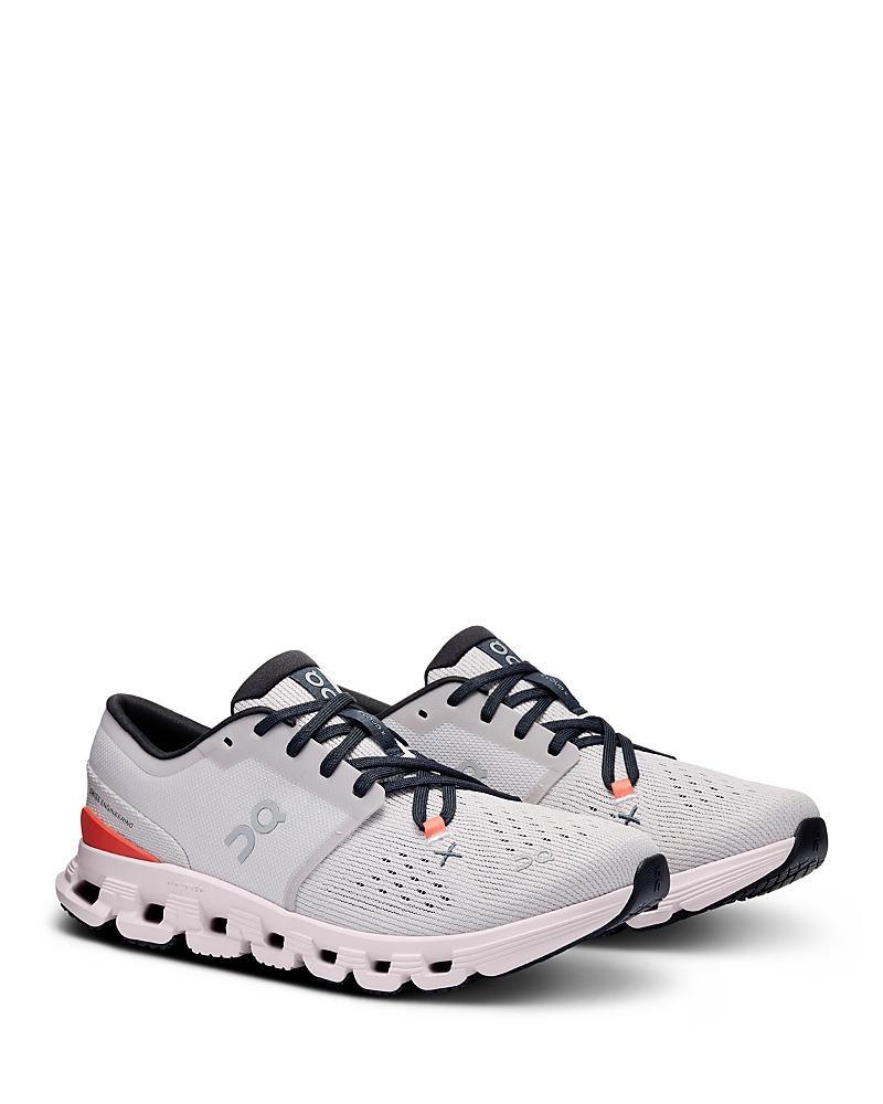 On Women's Cloud X 4 (Ivory/Black) Women's Shoes Product Image