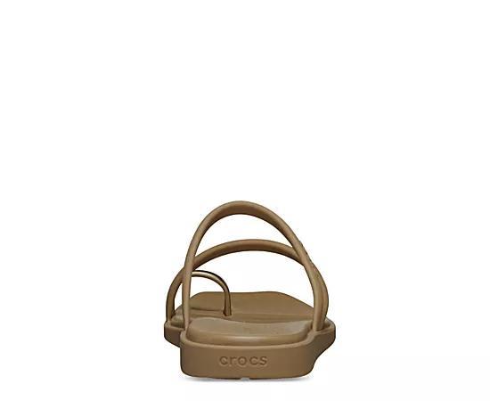 Crocs Womens Miami Metallic Toe Loop Sandal Product Image