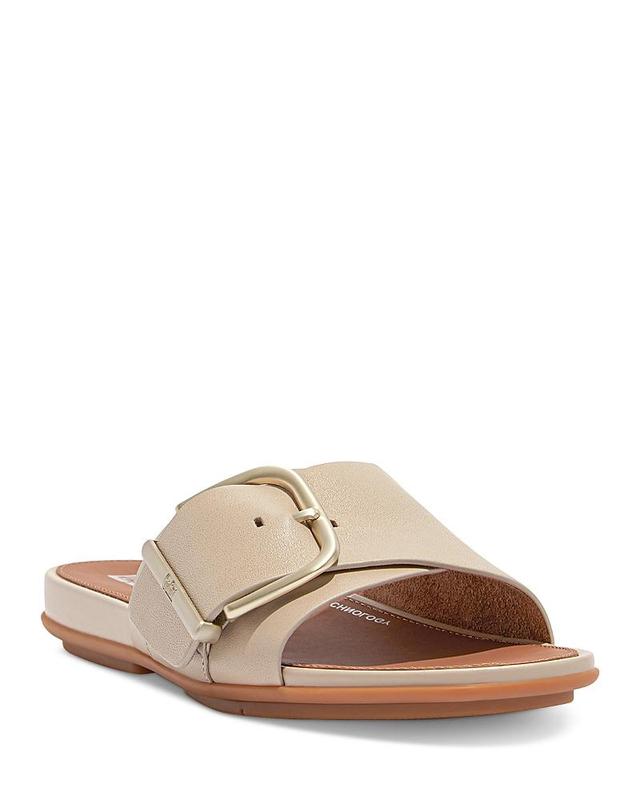 FitFlop Womens Gracie Maxi-Buckle Slide Sandals Product Image