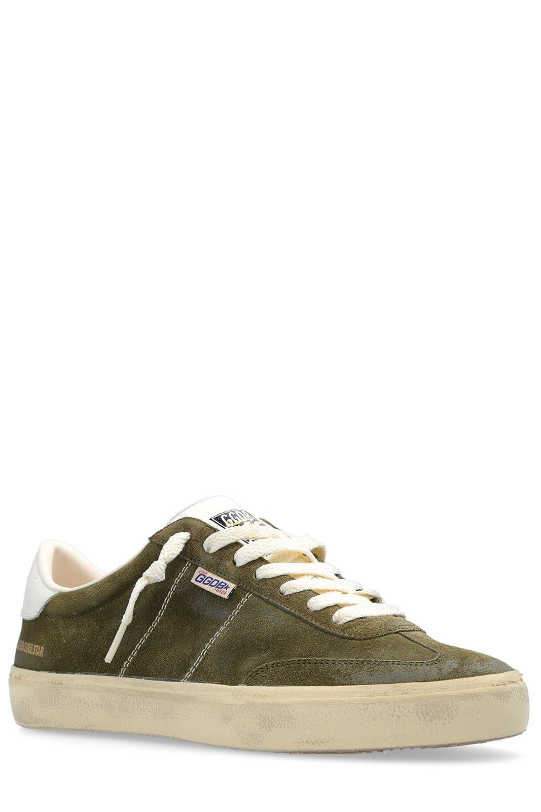 GOLDEN GOOSE Deluxe Brandsoul Star Low In Green Product Image