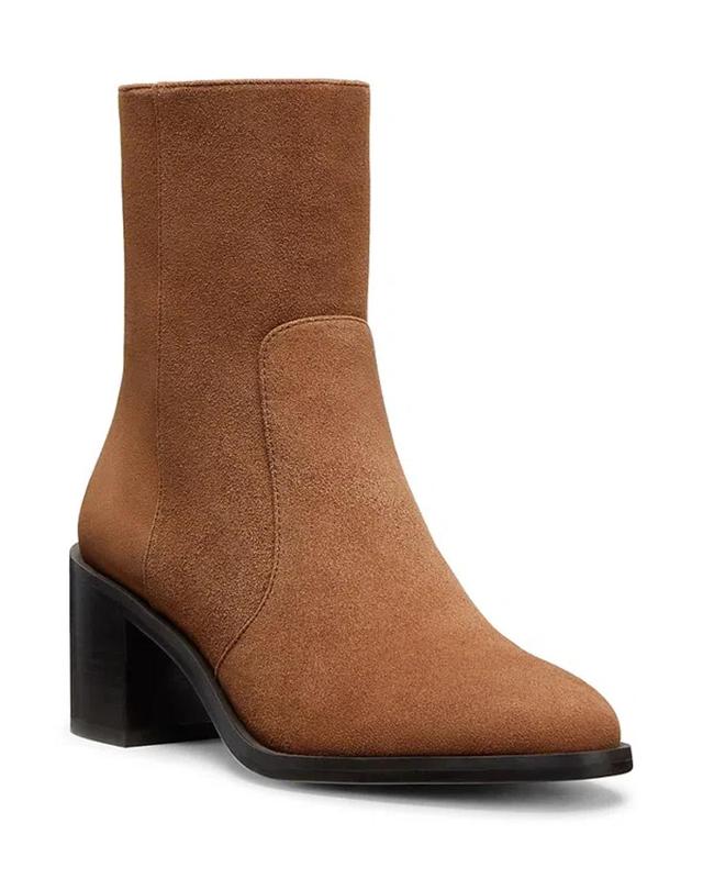 STUART WEITZMAN Esme Zip Bootie In New Camel Product Image