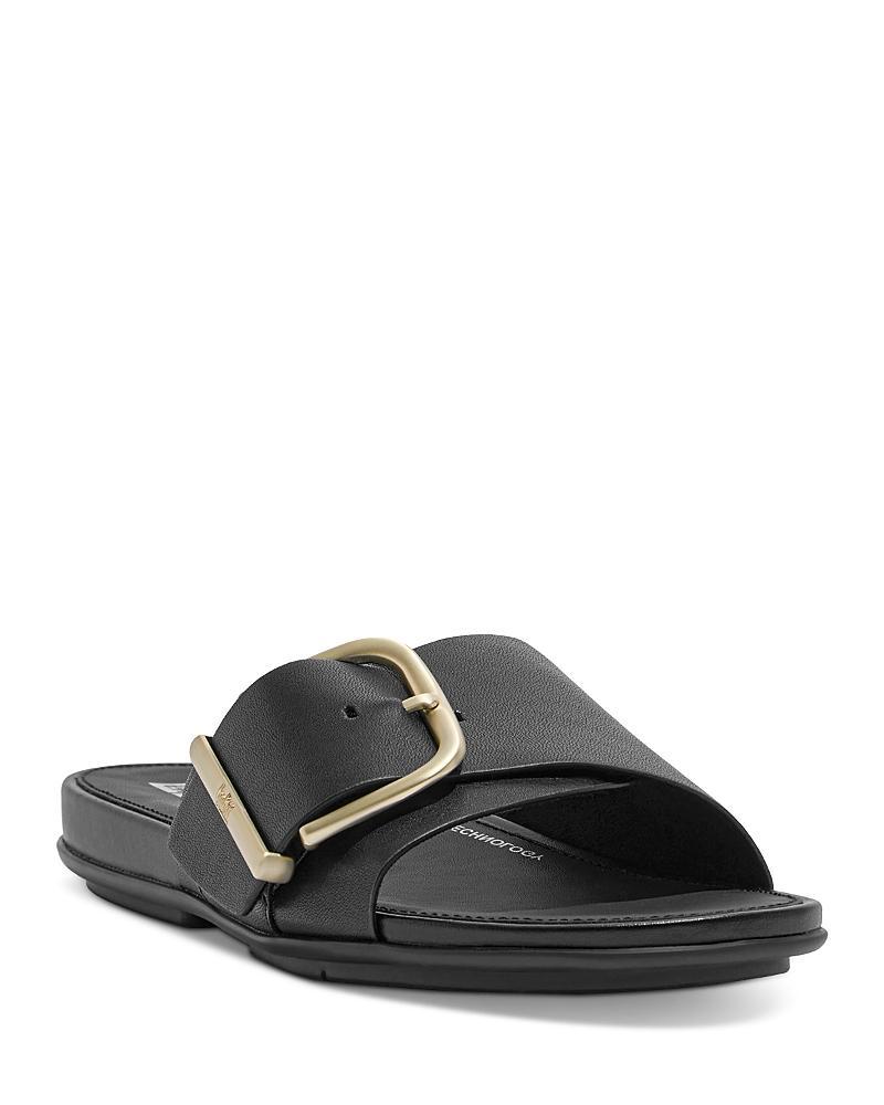 FitFlop Womens Gracie Maxi-Buckle Slide Sandals Product Image