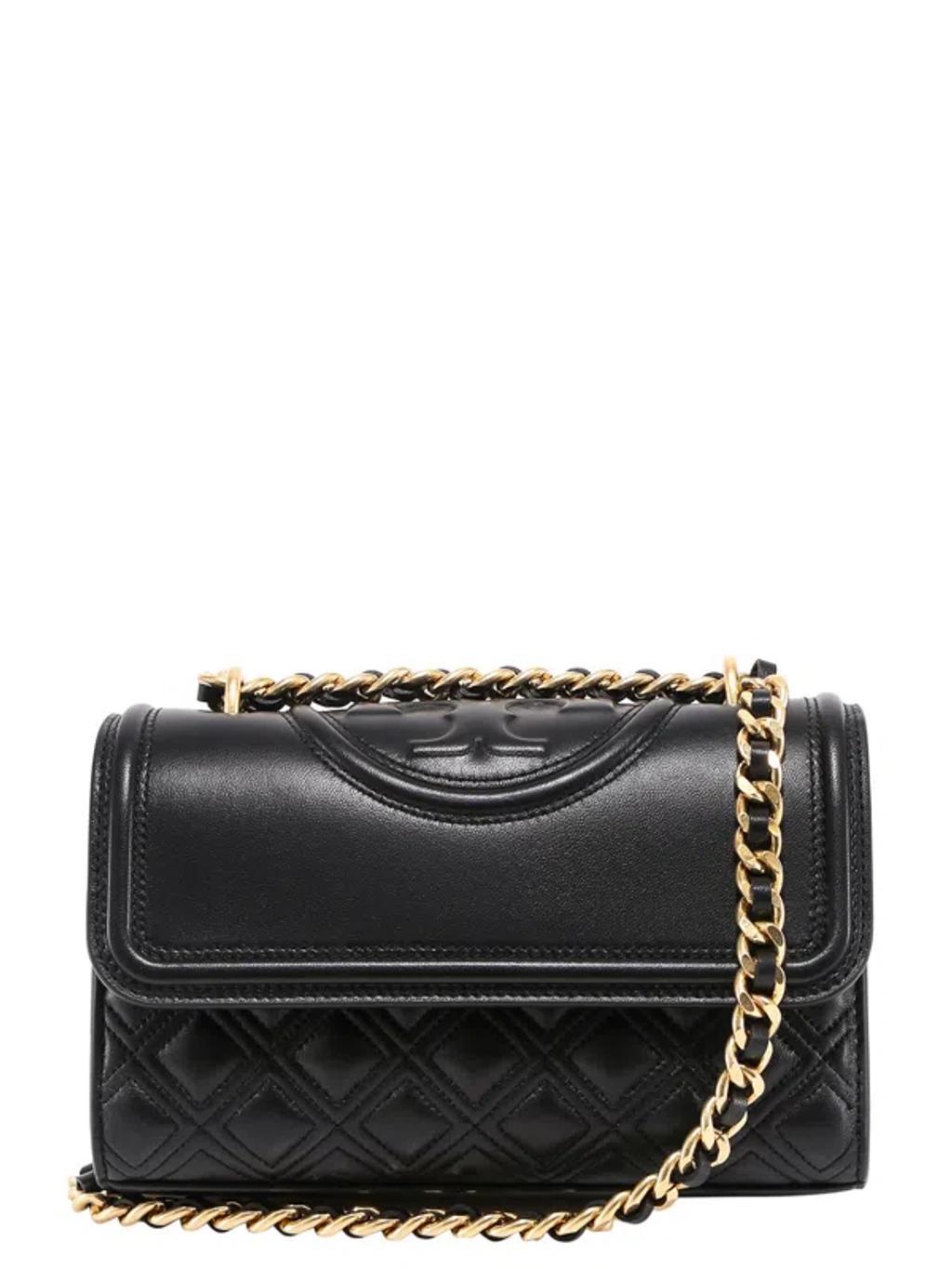 Fleming Small Convertible Shoulder Bag In Black Product Image