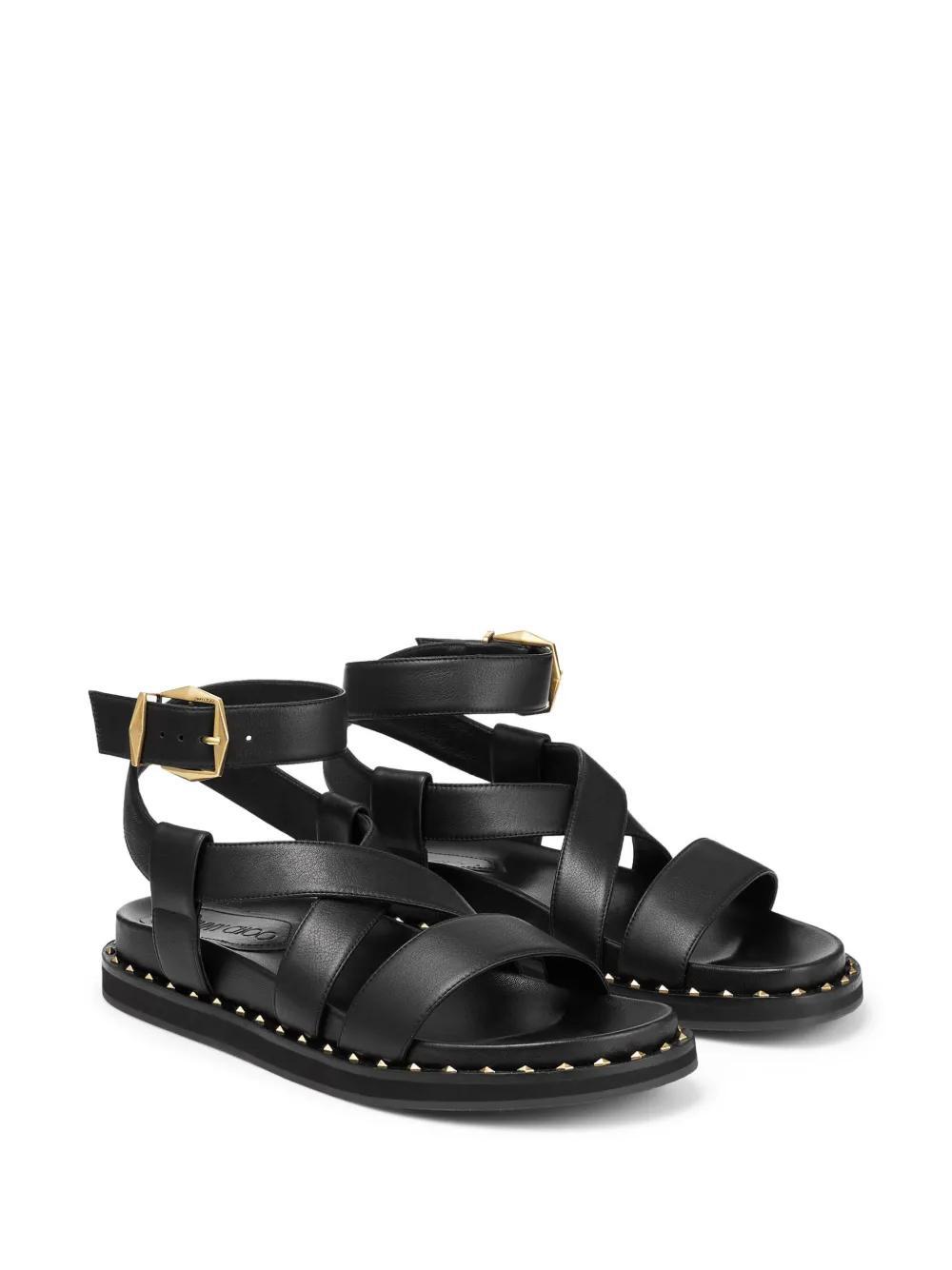 Blaise leather sandals Product Image