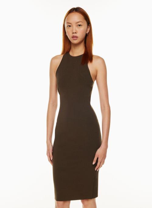 sculpt knit racer midi dress Product Image