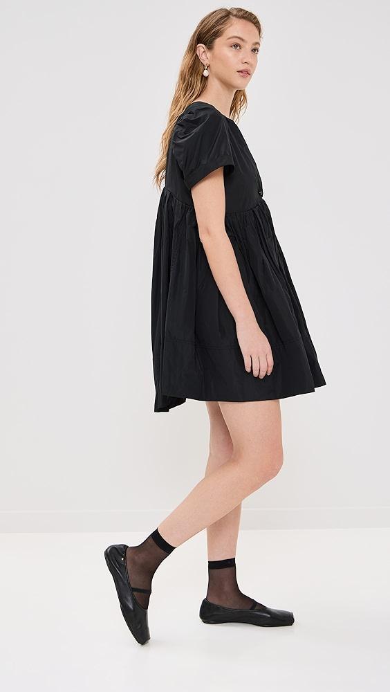 Nackiye Peony Mini Dress With Pearl Pin | Shopbop Product Image