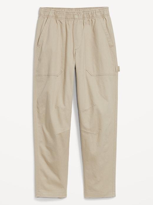 High-Waisted Pulla Utility Pants Product Image