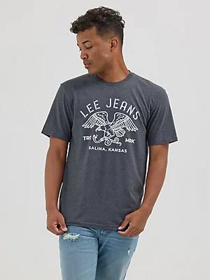 Men's Freedom Eagle Graphic Tee | Men's Tops | Lee® Product Image