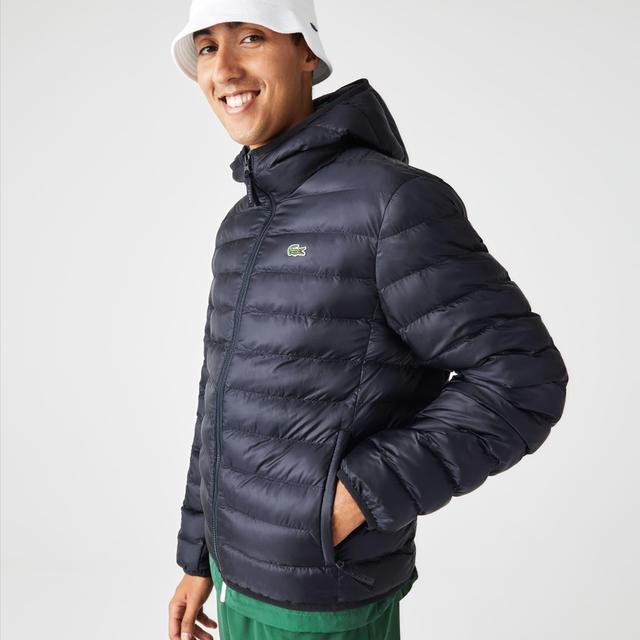 Men's Quilted Hooded Puffer Jacket Product Image