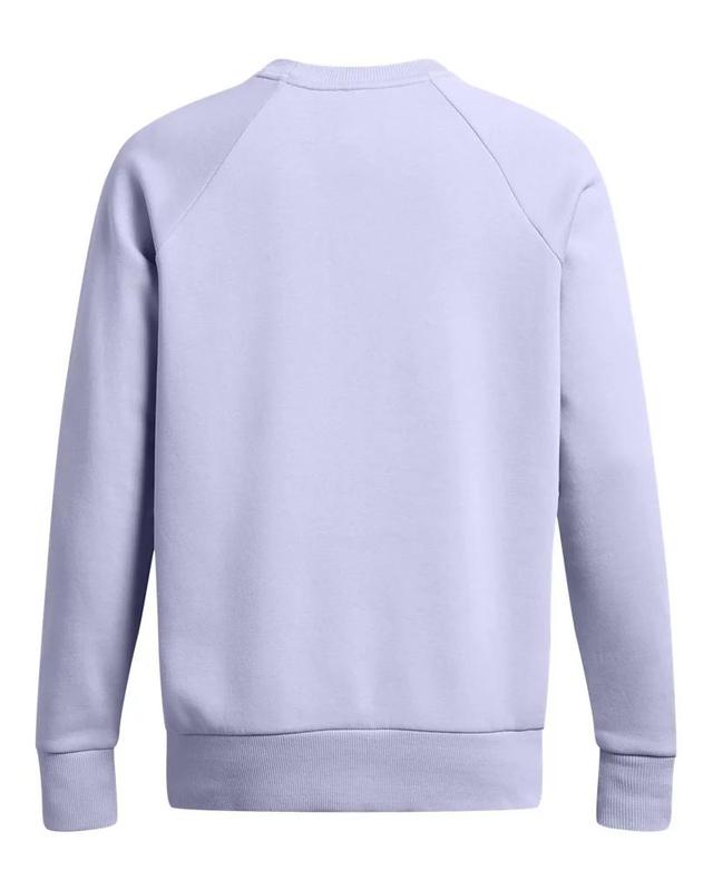 Women's UA Rival Fleece Crew Product Image