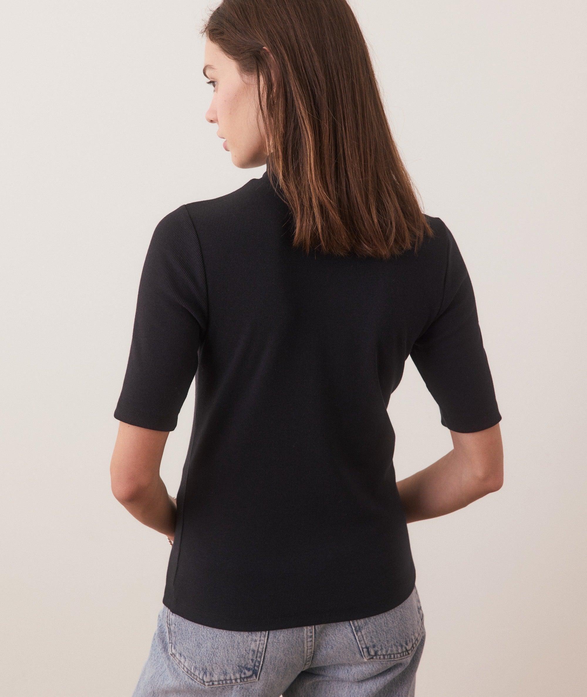 Lexi Rib Mock Neck Top Product Image