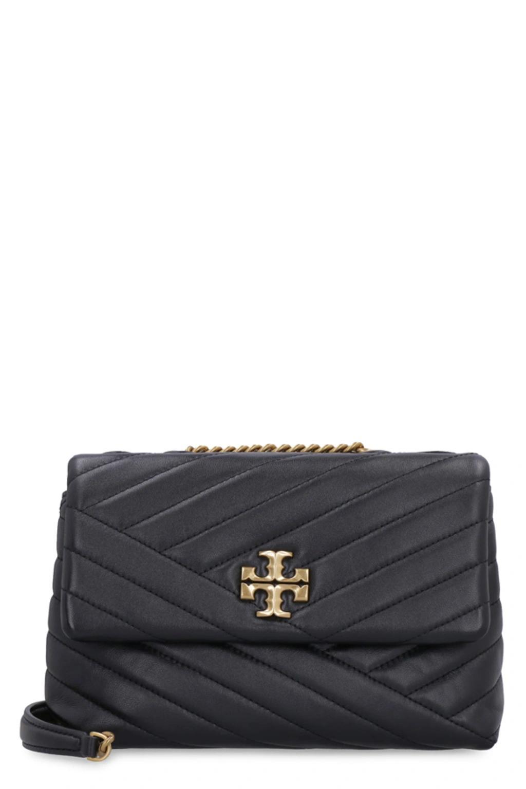 Kira Quilted Leather Bag In Black Product Image