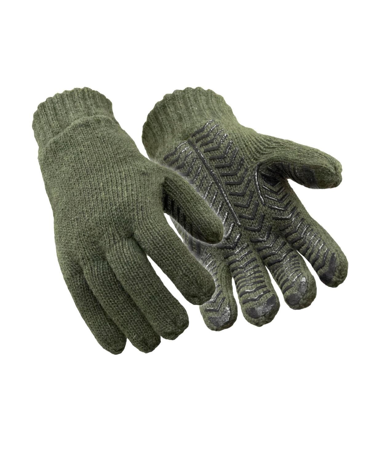 RefrigiWear Mens Fleece Lined Insulated Wool Grip Gloves Product Image