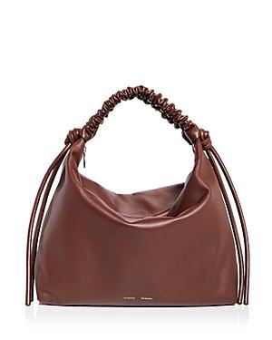 Medium Ruched Zip Shoulder Bag Product Image