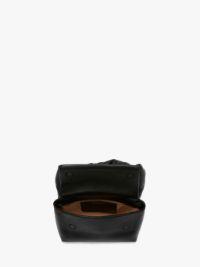 MEDIUM TWISTER - LEATHER TOP HANDLE BAG in black | JW Anderson US  Product Image