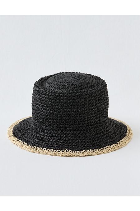 Aerie Straw Bucket Hat Women's Product Image