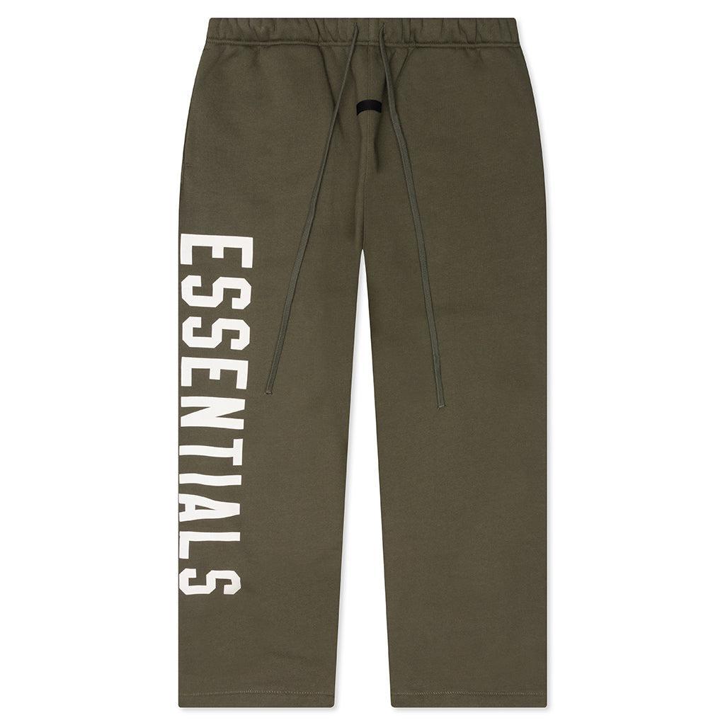 Fleece Relaxed Sweatpant - Military Male Product Image