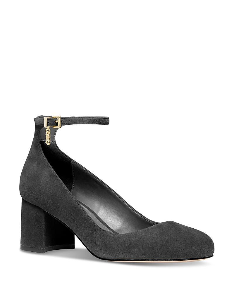 Womens Perla Suede Block Heels Product Image