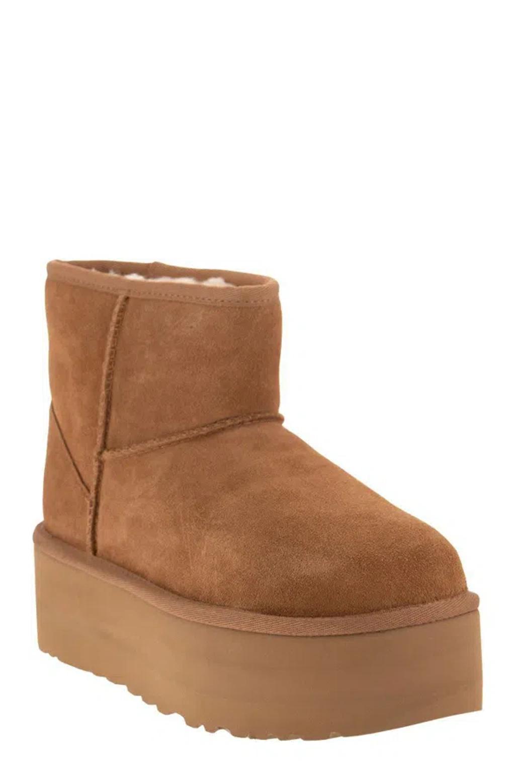 UGG Classic Mini Platform - Ankle Boot With Platform In Brown Product Image