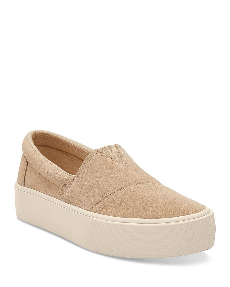 Toms Womens Fenix Platform Slip On Sneakers Product Image