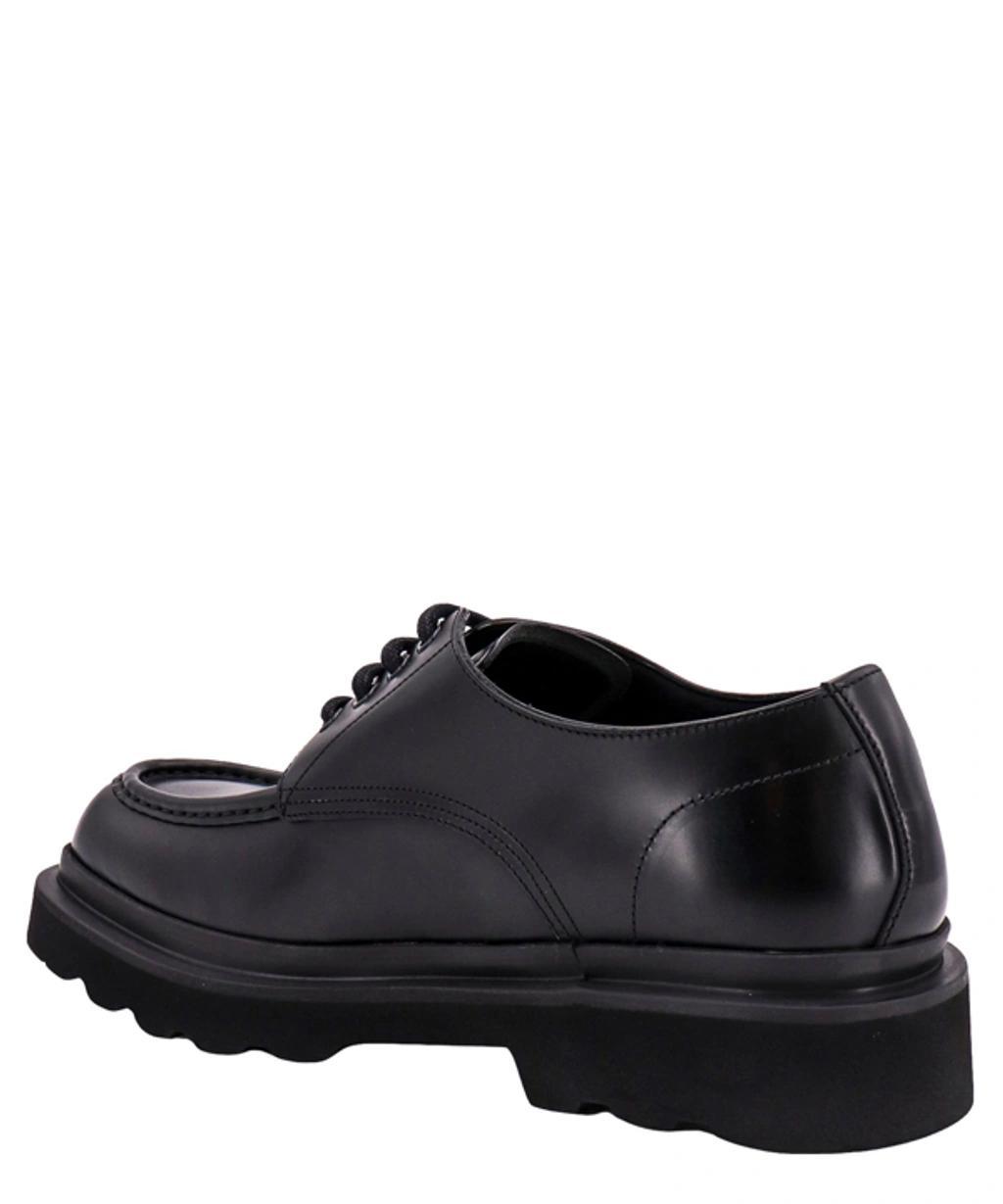 Derby Shoes In Black Product Image