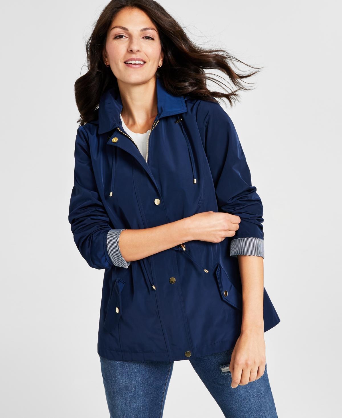 Style & Co Womens Hooded Anorak-4X, Created for Macys Product Image