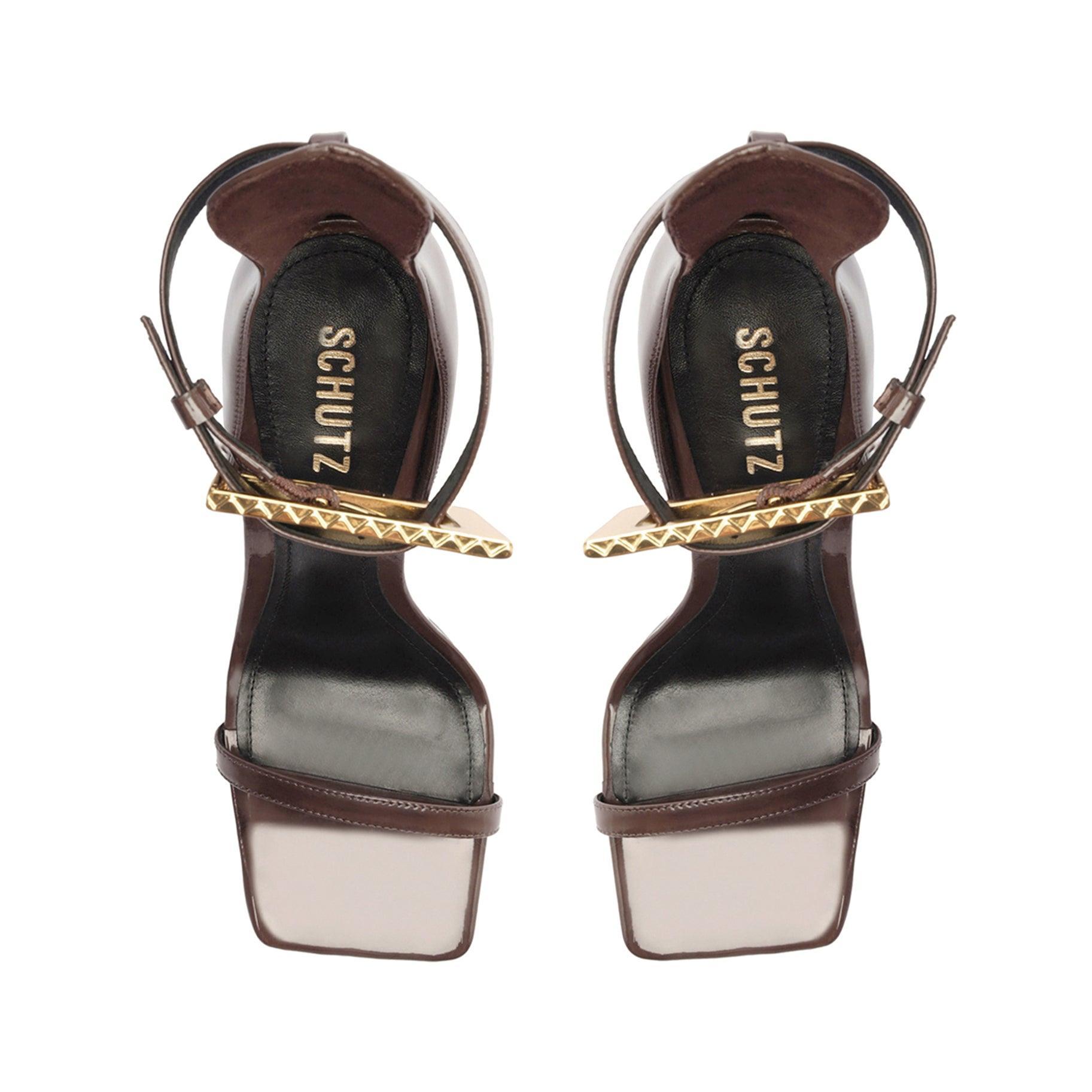 Ciara Patent Leather Sandal Female Product Image