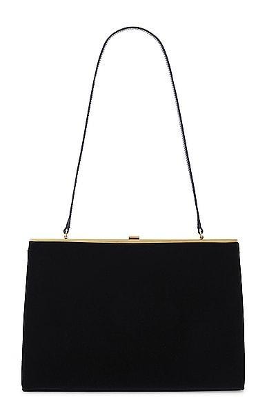 Saint Laurent Large Gaia Shoulder Bag in Black Product Image