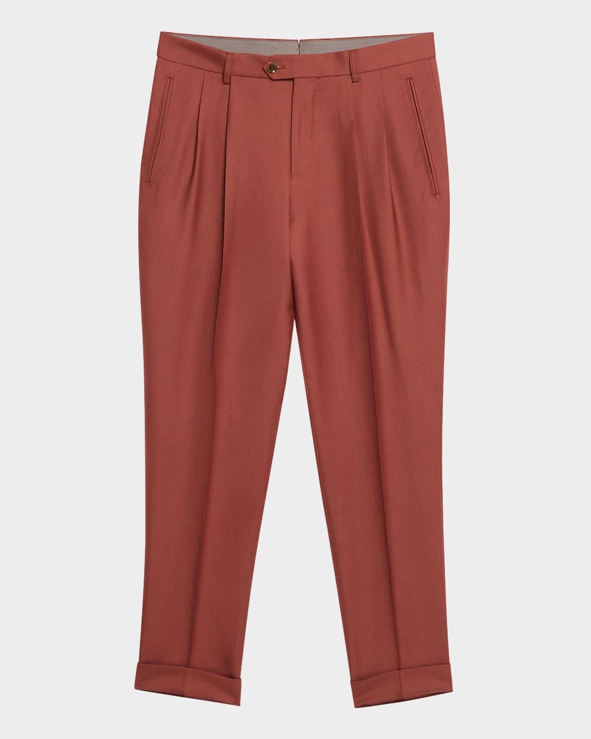 Men's Peet Pleated Trousers Product Image