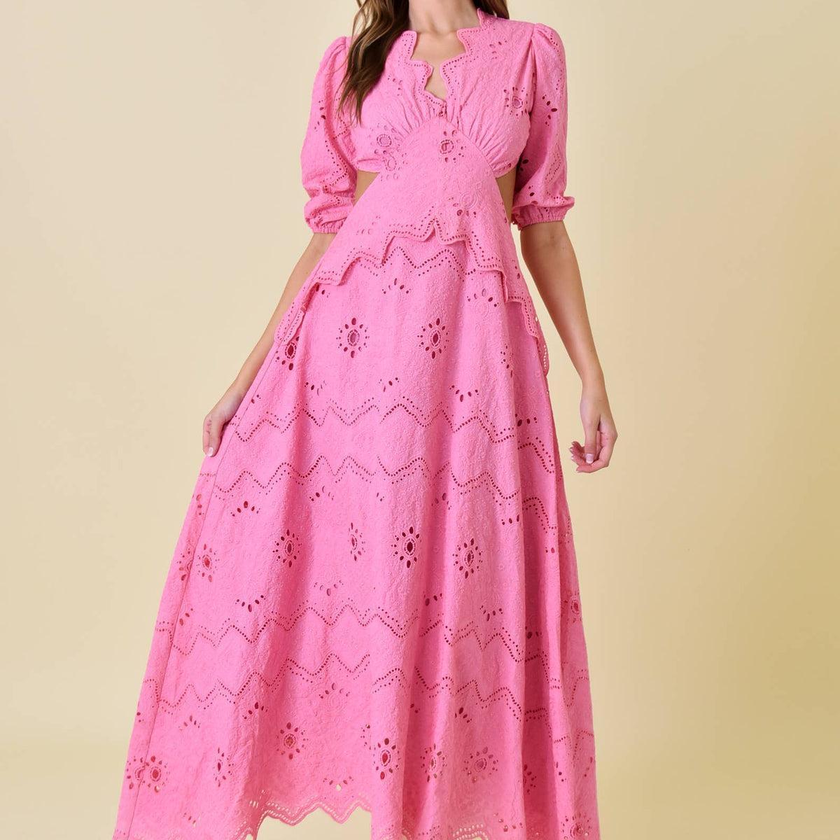 Connie Eyelet Dress Product Image