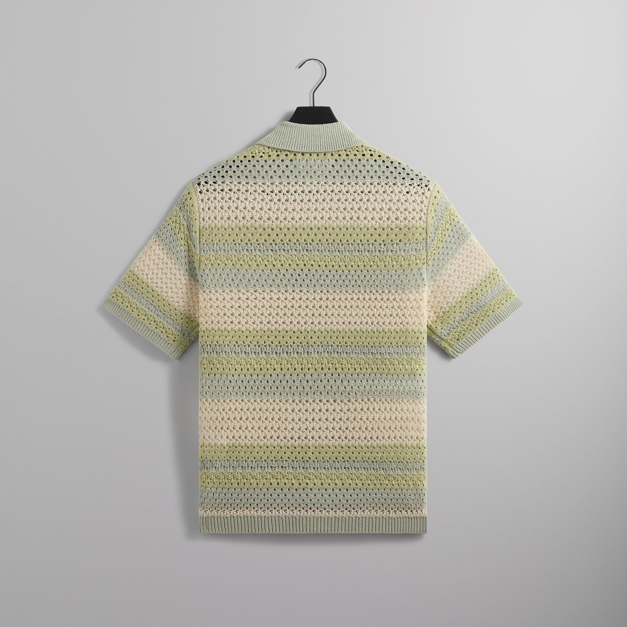 Kith Thompson Crochet Buttondown - Breath Male Product Image