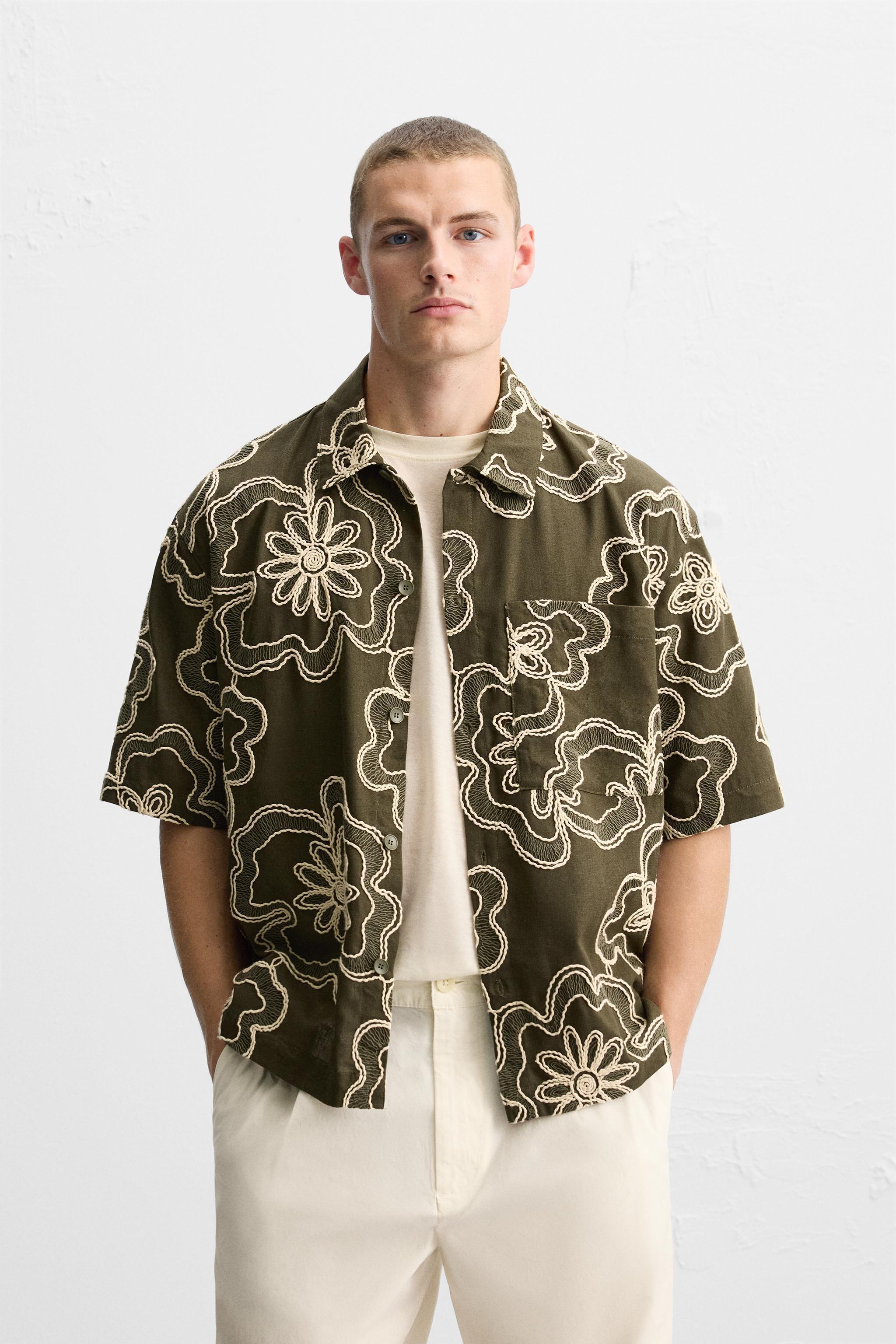 FLORAL PRINT SHIRT Product Image