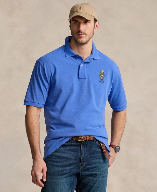 Polo Ralph Lauren Mens Big & Tall Polo Bear Mesh Polo Shirt Product Image