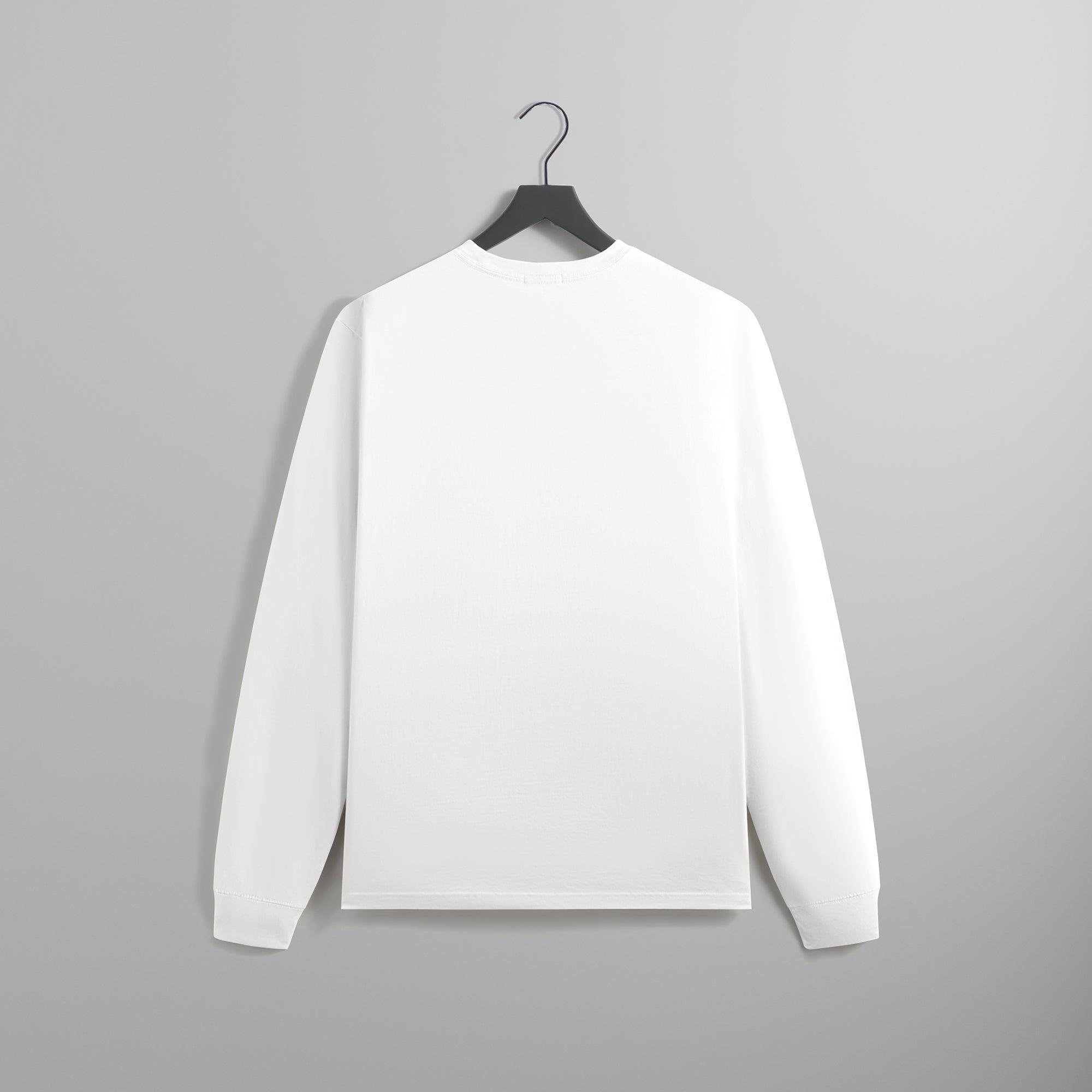 Kith Long Sleeve Vintage Tee - White Male Product Image