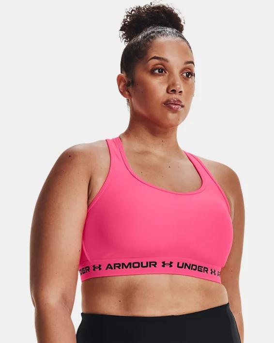 Womens Armour Mid Crossback Sports Bra Product Image