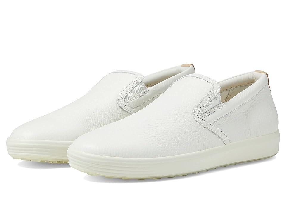 ECCO Soft 7 Casual Slip-On Sneaker Powder) Women's Shoes Product Image