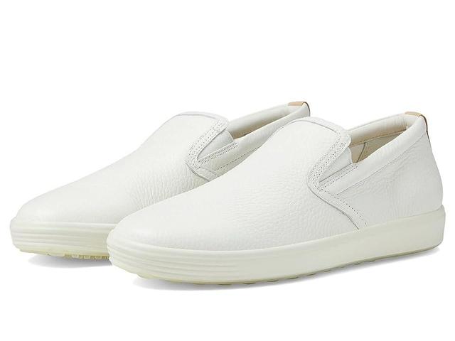 ECCO Soft 7 Casual Slip-On Sneaker Powder) Women's Shoes Product Image