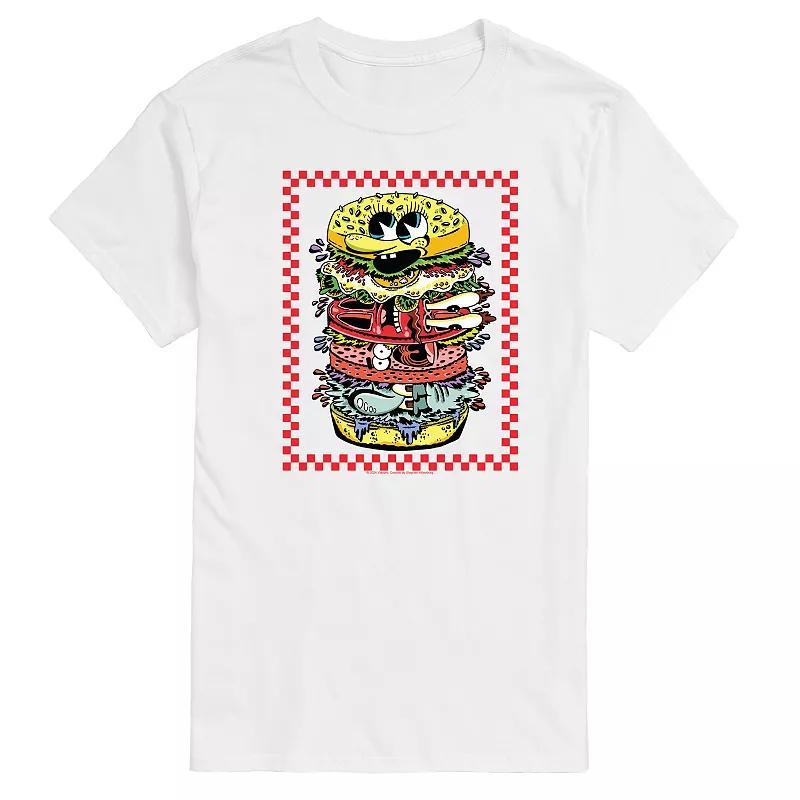 Mens SpongeBob SquarePants Patty Graphic Tee Product Image