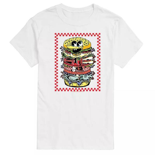 Mens SpongeBob SquarePants Patty Graphic Tee Product Image