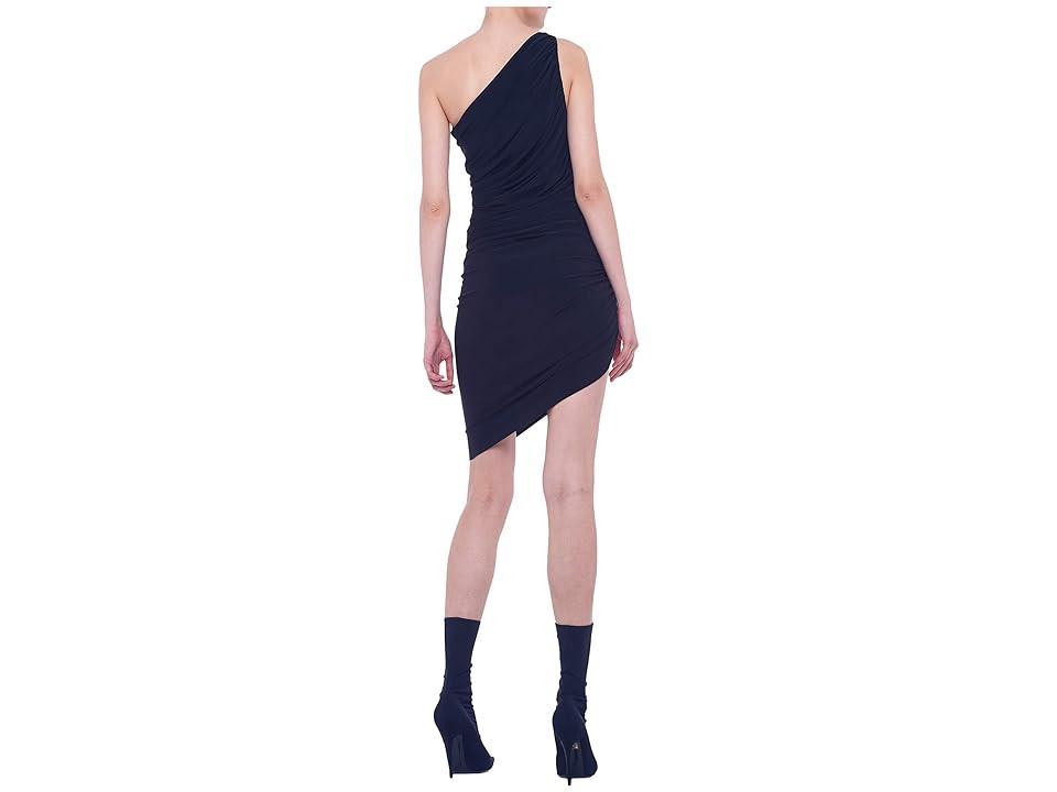 Norma Kamali Diana Mini Dress Black. (also in L, M, XL, XS). Product Image