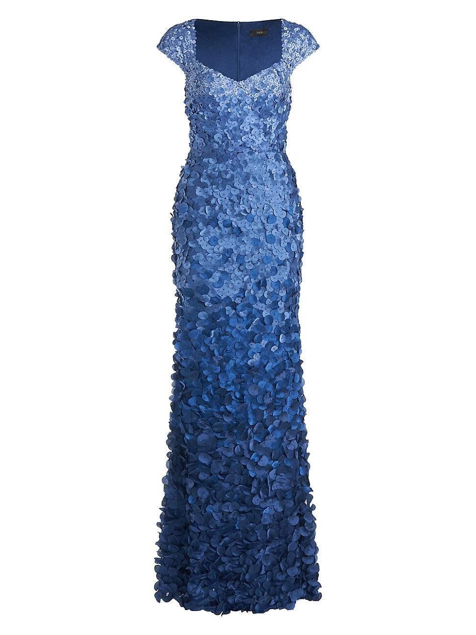 Womens Chelsea Ombr Petal Gown Product Image