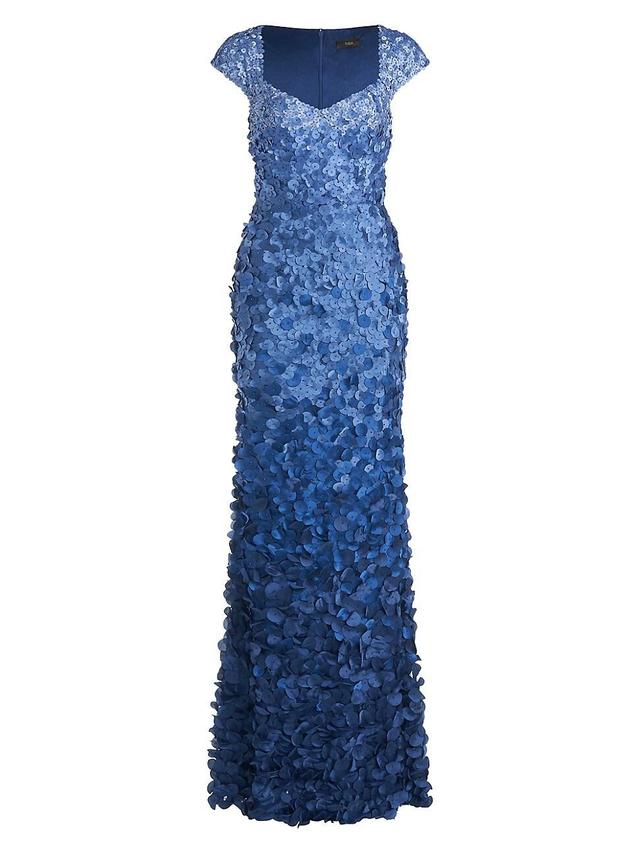 Womens Chelsea Ombr Petal Gown Product Image