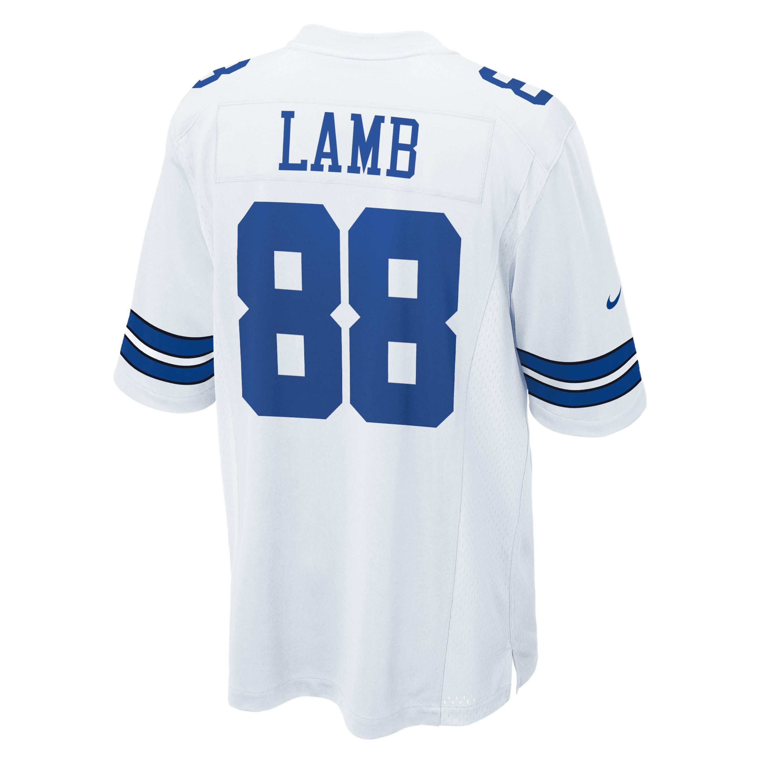 Nike Mens NFL Dallas Cowboys (Ceedee Lamb) Game Football Jersey Product Image