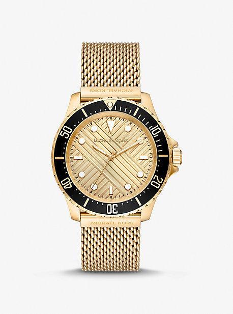 Oversized Pavé Logo -Tone Watch Product Image